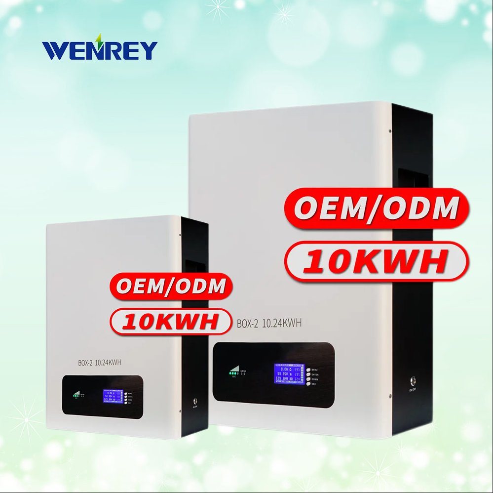 壁挂式 48V 100ah 5kwh 48V200ah 10kwh 锂离子 LiFePO4，带 Can RS48，用于太阳能存储系统。