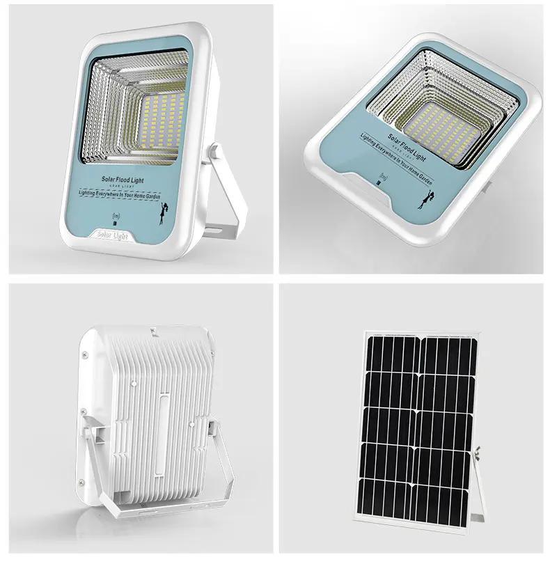 Solarpro 户外 IP66 LED 庭院灯，8W 壁挂式金属外壳太阳能泛光灯