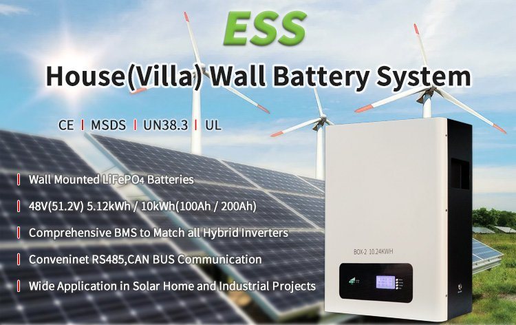 智能 100ah 安装 48V200ah 10kwh 5kwh 家用壁挂式锂离子 5kw 太阳能 48V 200ah LiFePO4 包壁挂式特斯拉电池盒