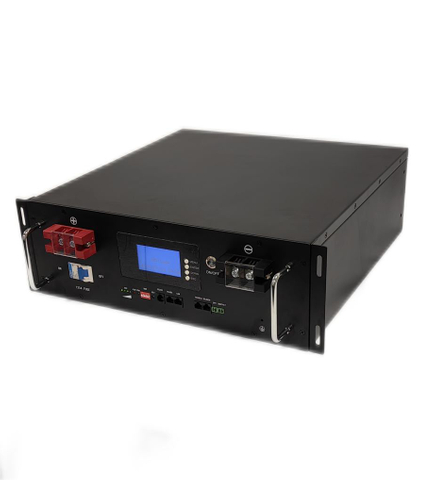 电池 51.2V 100ah 磷酸铁锂电池 带 LED 容量显示