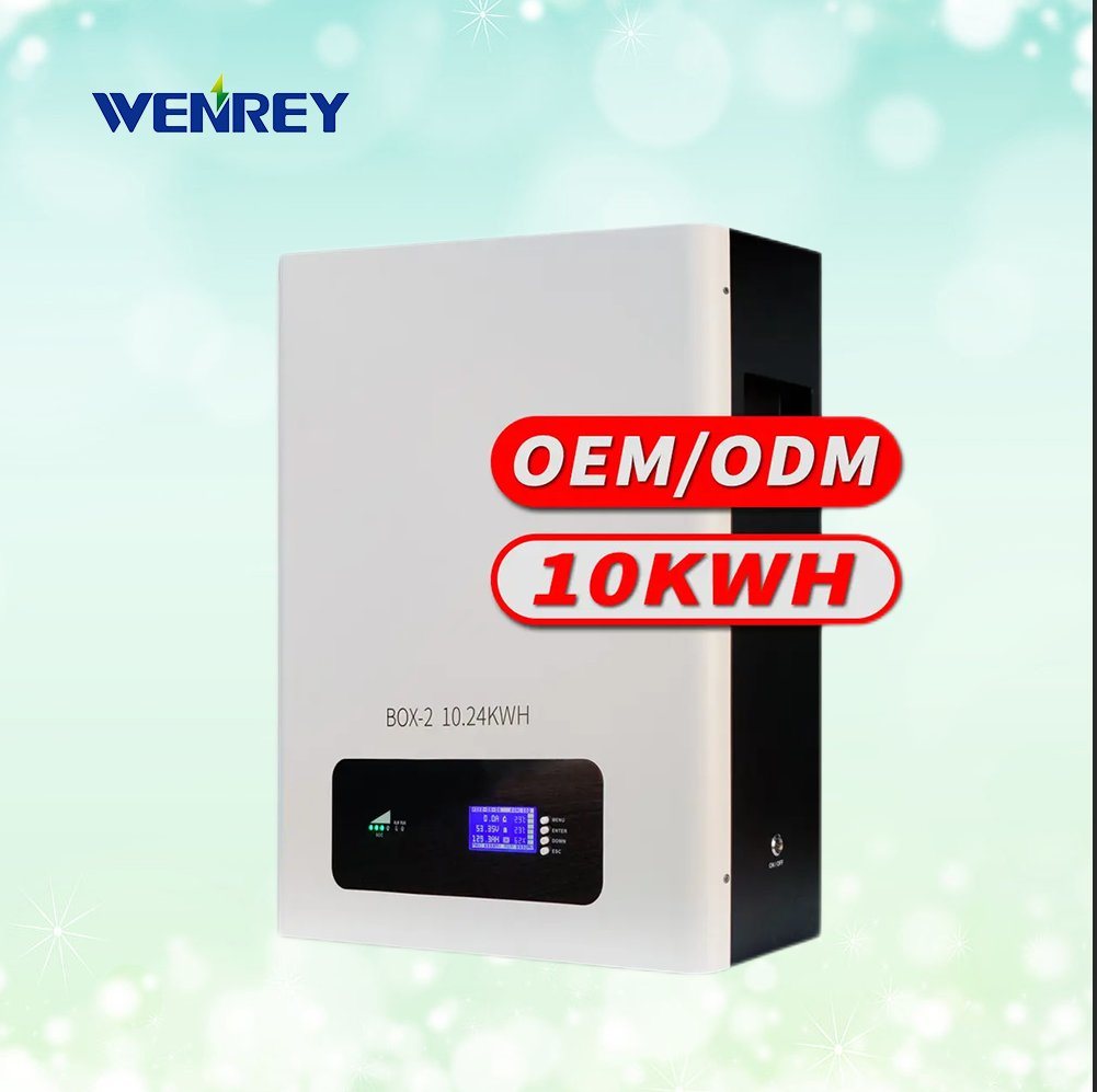 自维持住宅太阳能 - 48V 200ah 锂电池存储